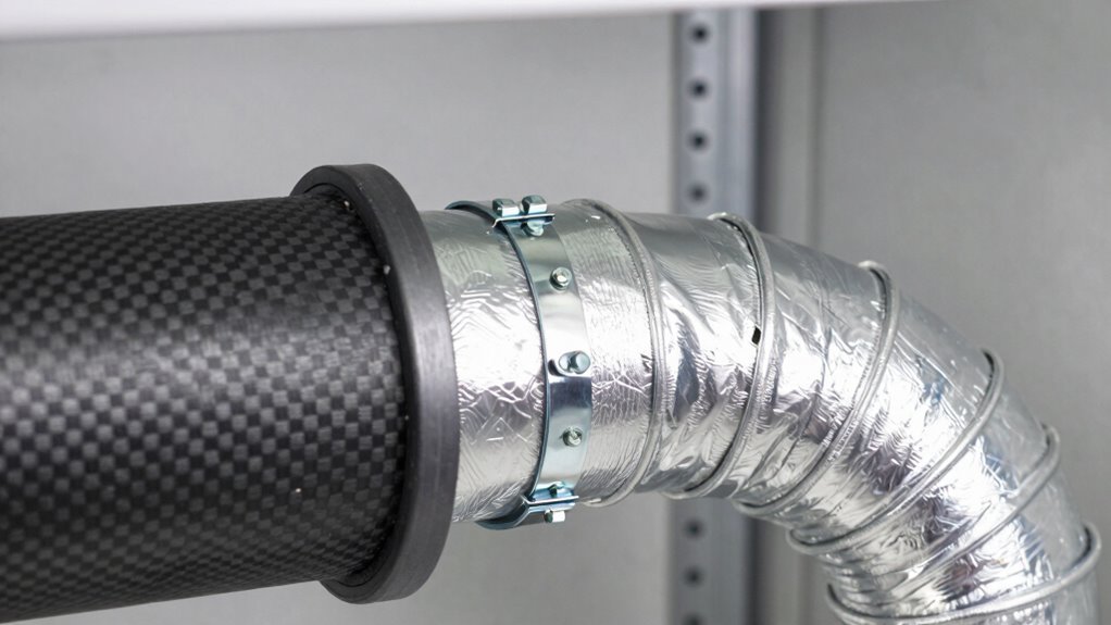 seal ducts for odor control