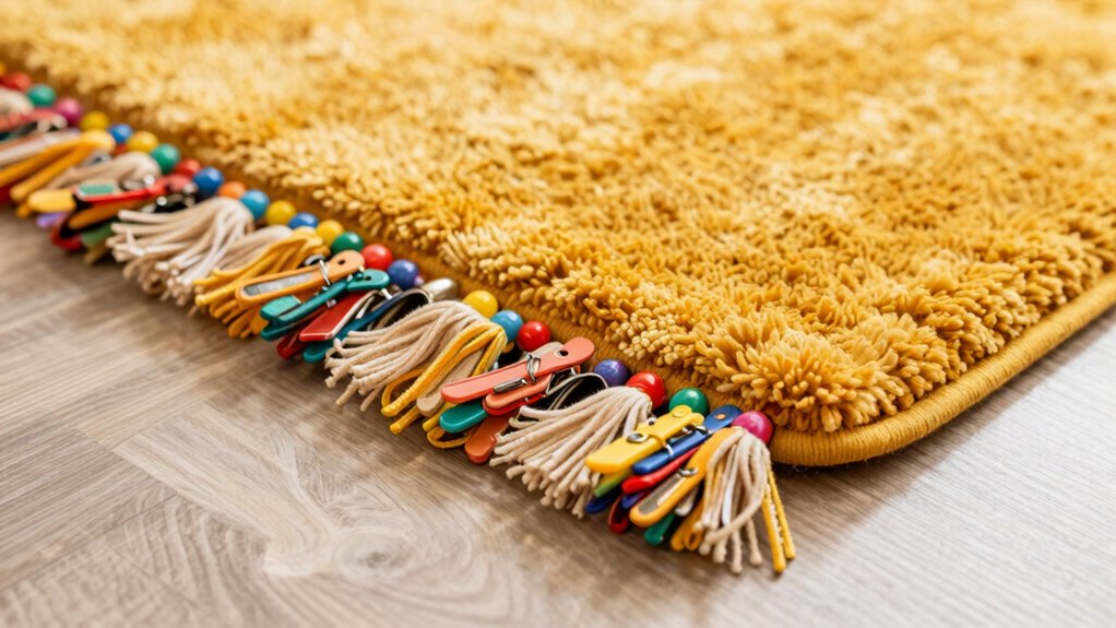 secure trim glue dry