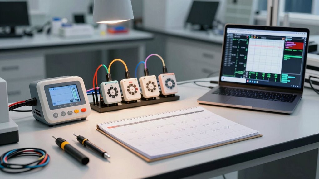 sensor calibration long term monitoring