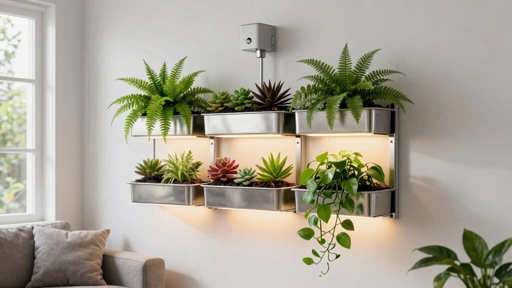 space watering materials installation