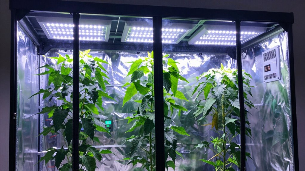 tall plant grow tent