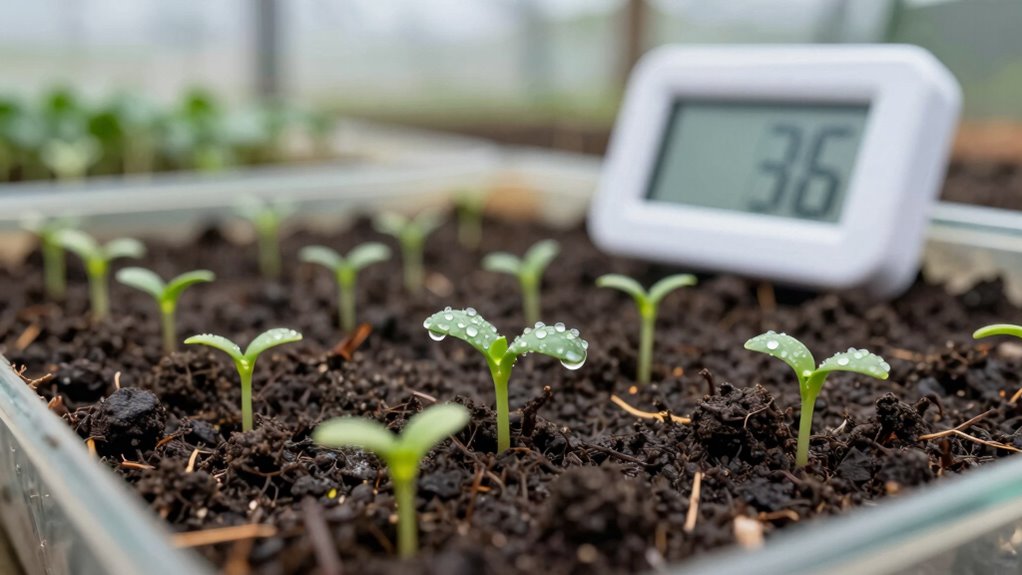 temperature issues hinder germination