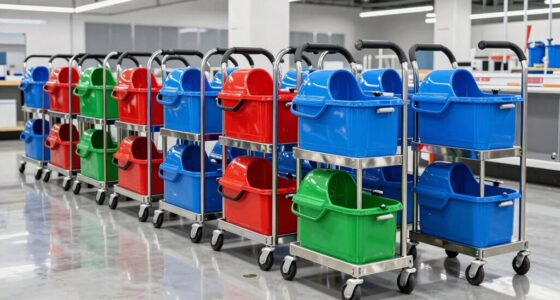 top commercial cleaning carts