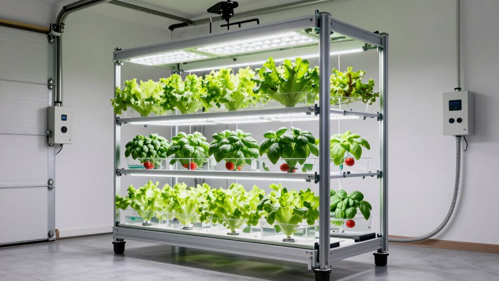 top garage hydroponic kits