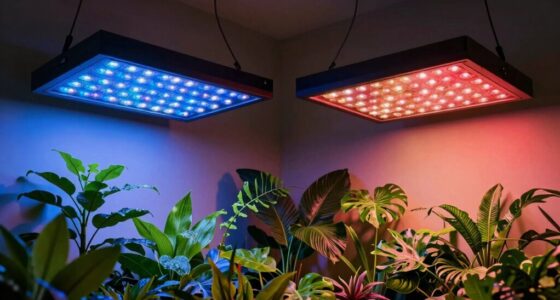 top grow light panels