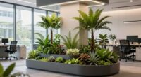 top indoor office gardens