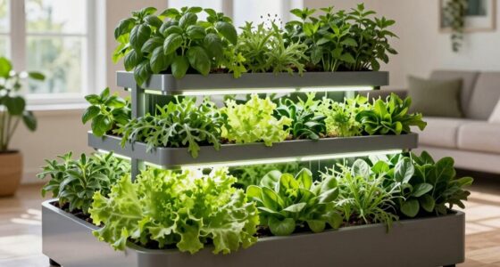 top indoor salad gardens