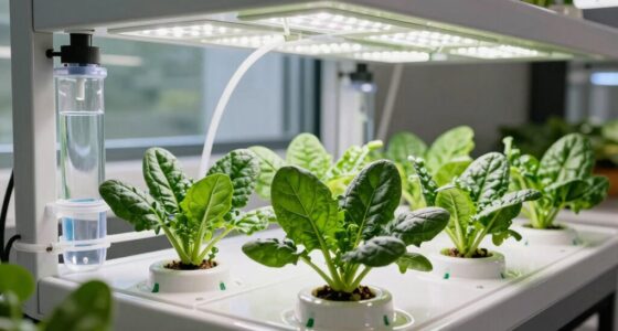 top indoor spinach hydroponics