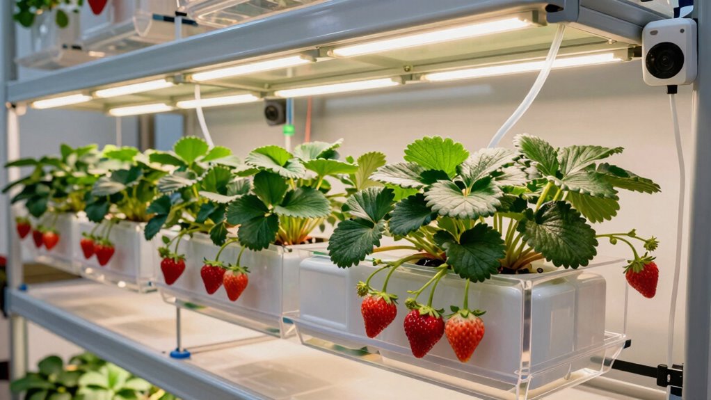 top indoor strawberry hydroponics