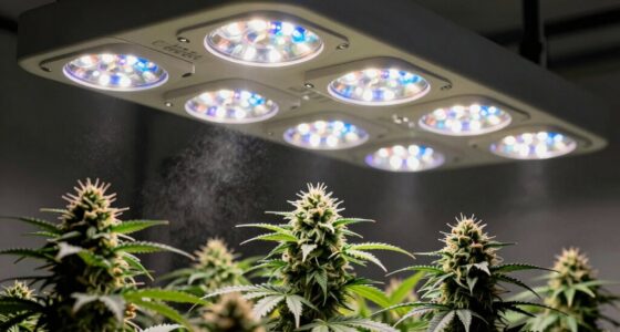 top led grow light guide