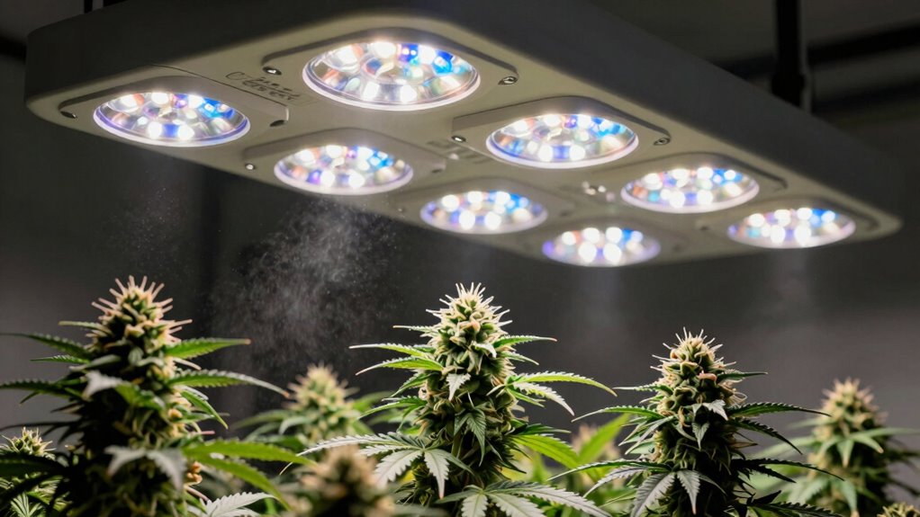 top led grow light guide