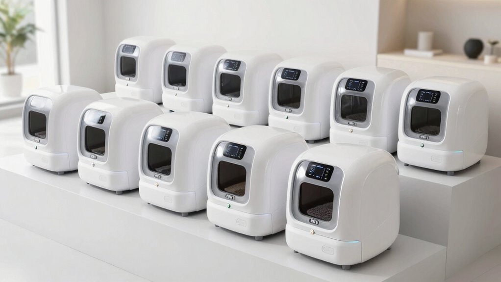 top self cleaning litter boxes