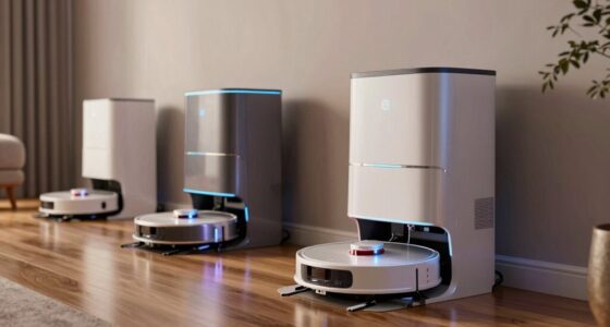 top self emptying robot vacuums