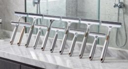 top shower glass squeegees