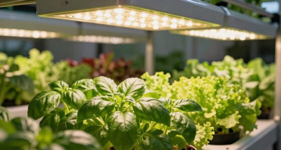 top vertical rack grow light