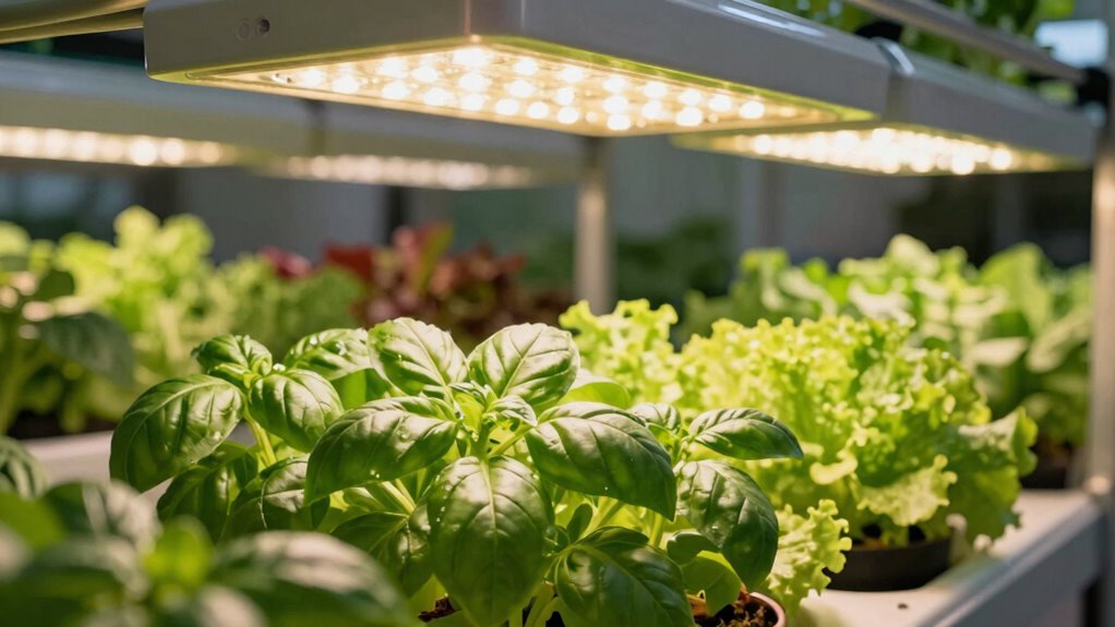 top vertical rack grow light