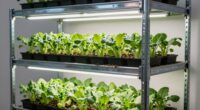 unverified grow light shelving