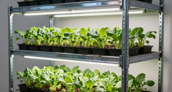 unverified grow light shelving