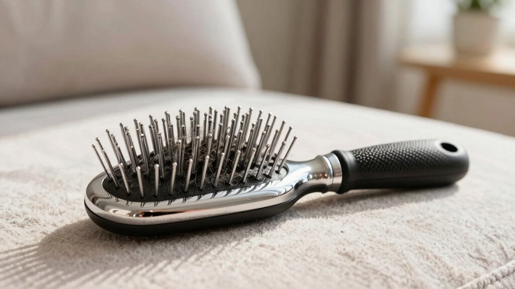 use appropriate gentle brushes