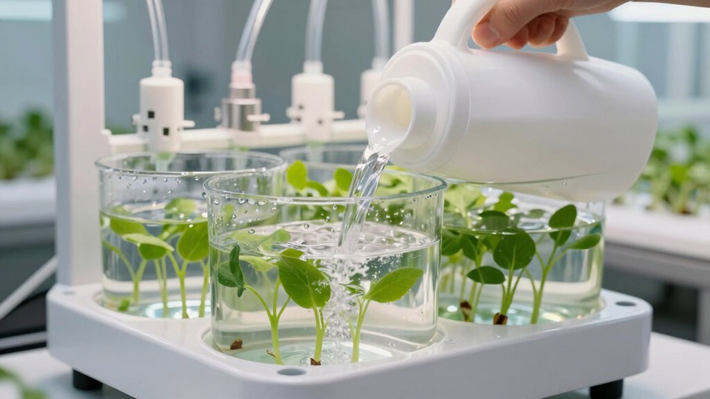 use filtered water carefully