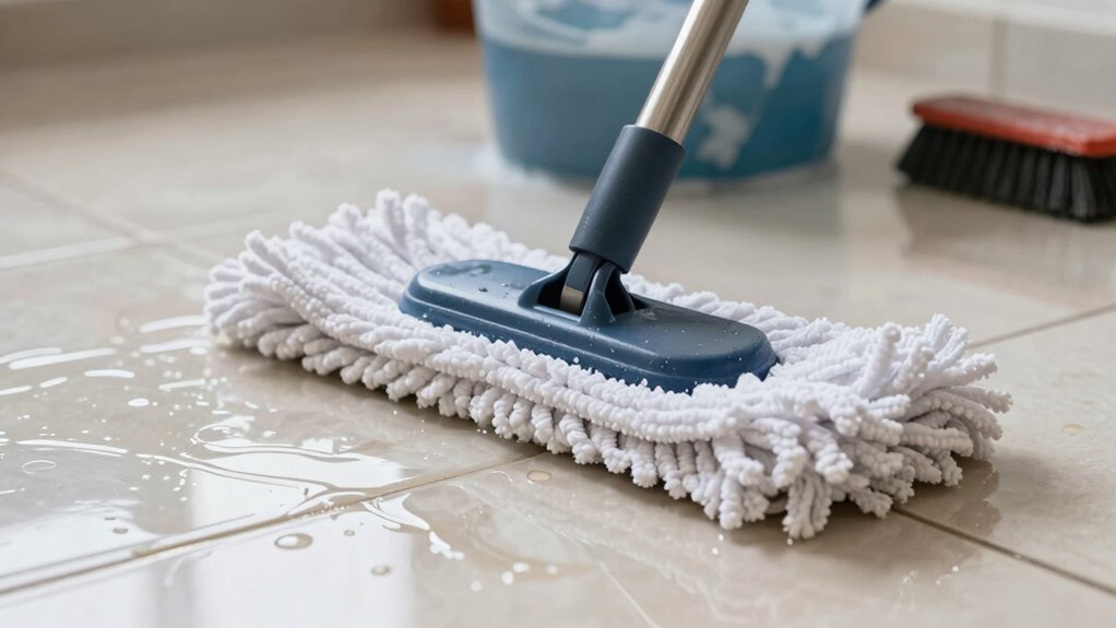 use proper mopping techniques