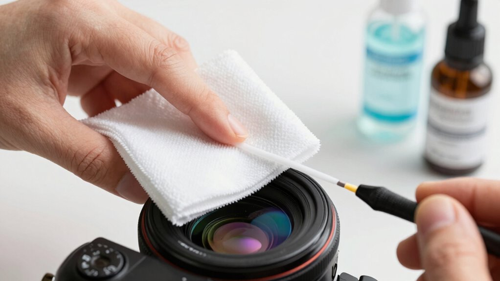 use safe sensor cleaning supplies
