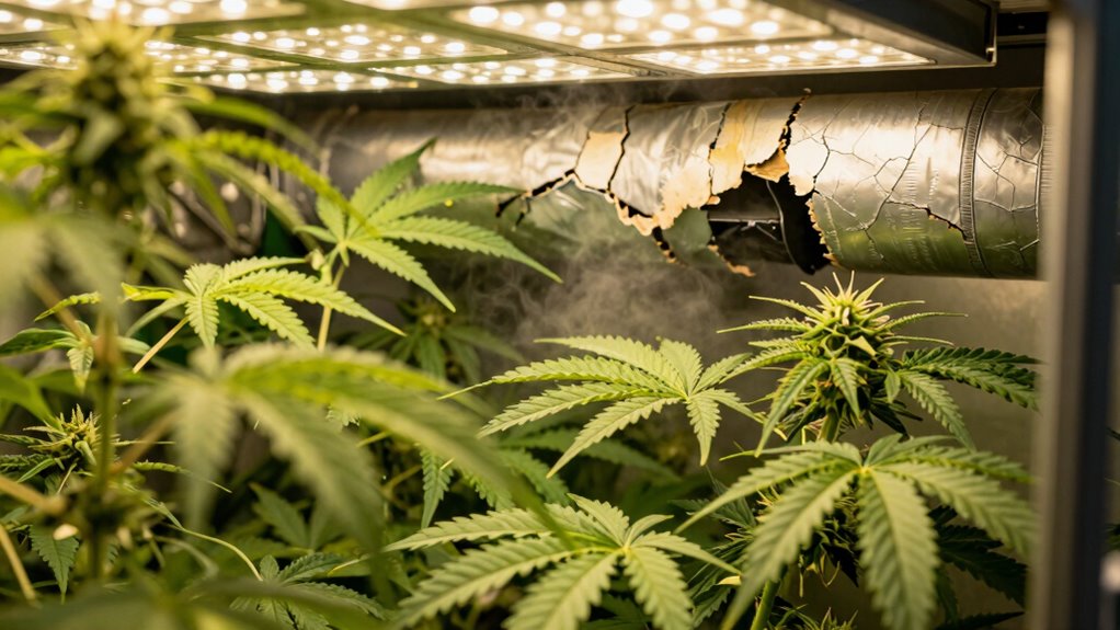 ventilation issues causing overheating