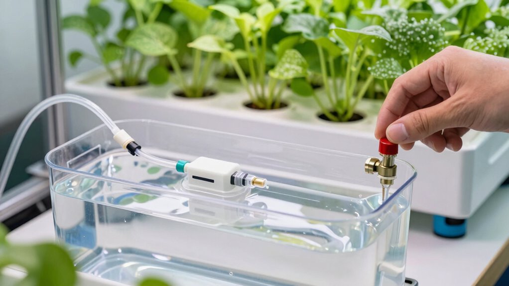 water filtration sensor adjustment