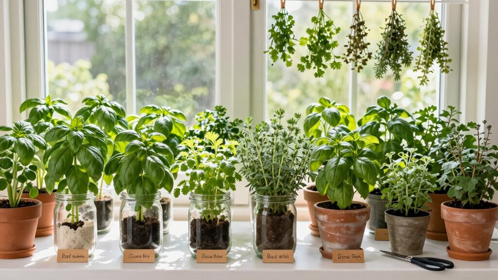 year round herb gardening tips