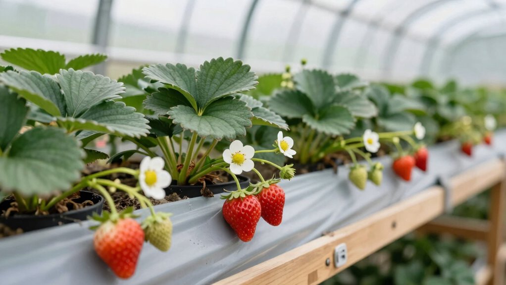 year round strawberry care