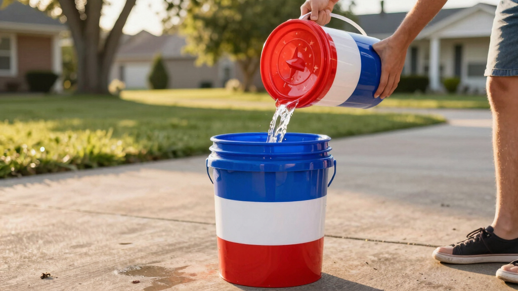 TWO Patriotic 5-Gallon Buckets w/ Lids Just $5.76 at Sam’s Club