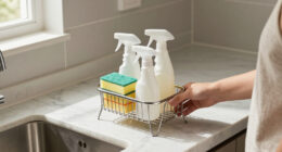How A No-Drill Shower Caddy Ended Up In My Kitchen