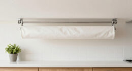 I Put A Curtain Rod On My Kitchen Ceiling, And Now I’m Doing It In Every Room