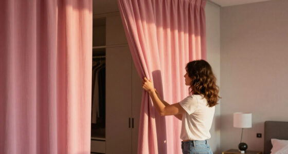 I Ditched My Closet Doors For $60 Pleated Curtains (See Why!)