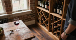 A Closet Lacked Purpose — Until It Became A French-Inspired Wine Room