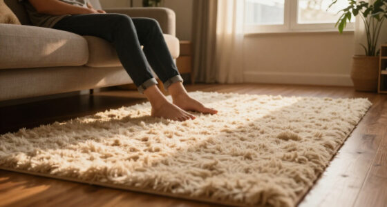 The "SO Soft" TikTok-Viral Rug That Instantly Made My Living Room Warm And Cozy