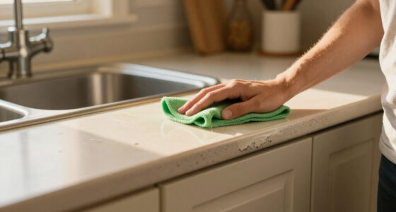 90S Countertops Look Completely Different After A Kitchen Got A Paint Redo
