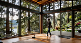A West Vancouver Home Appears To Float Among The Trees