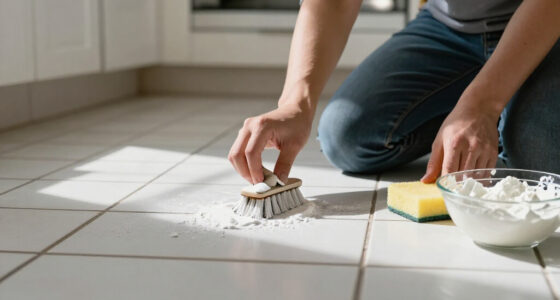 Skip The Vinegar: Easily Clean Floor Grout With 2 Kitchen Staples