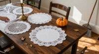 Use Doilies To Create Subtle Halloween Decor With Vintage Charm