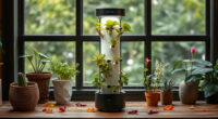 VEVOR Hydroponic Tower Review: A Fall Herb Garden Indoors